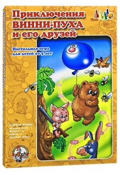 Настольная игра-ходилка "Приключения Винни-Пуха и его друзей"